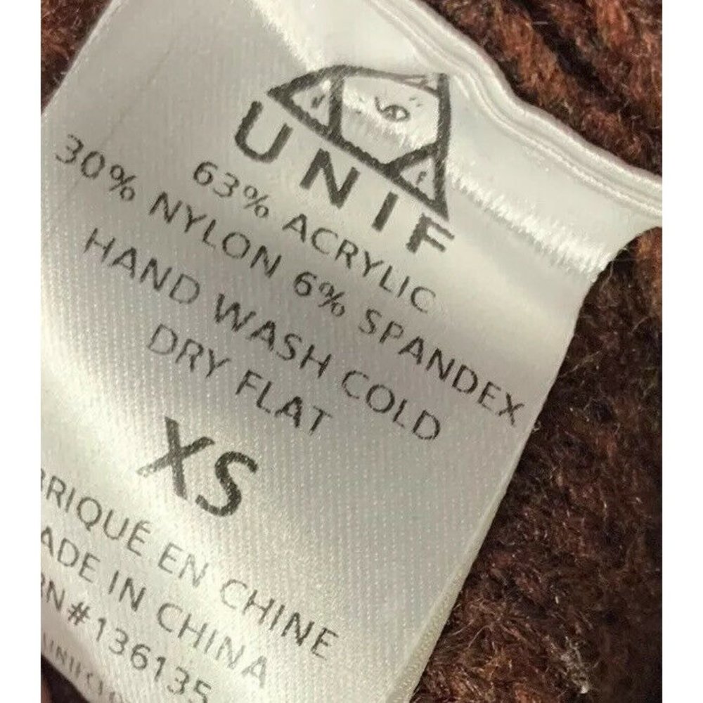 Urban Outfitters Sweater Unif X Size Xs Brown Gray - Picture 7 of 8